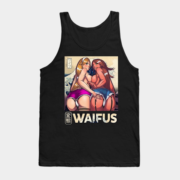 Waifus Tank Top by Meca-artwork